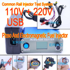 ERIKC test machine diesel common rail injector oil pressure testing equipment CR Bosch injector measuring tools